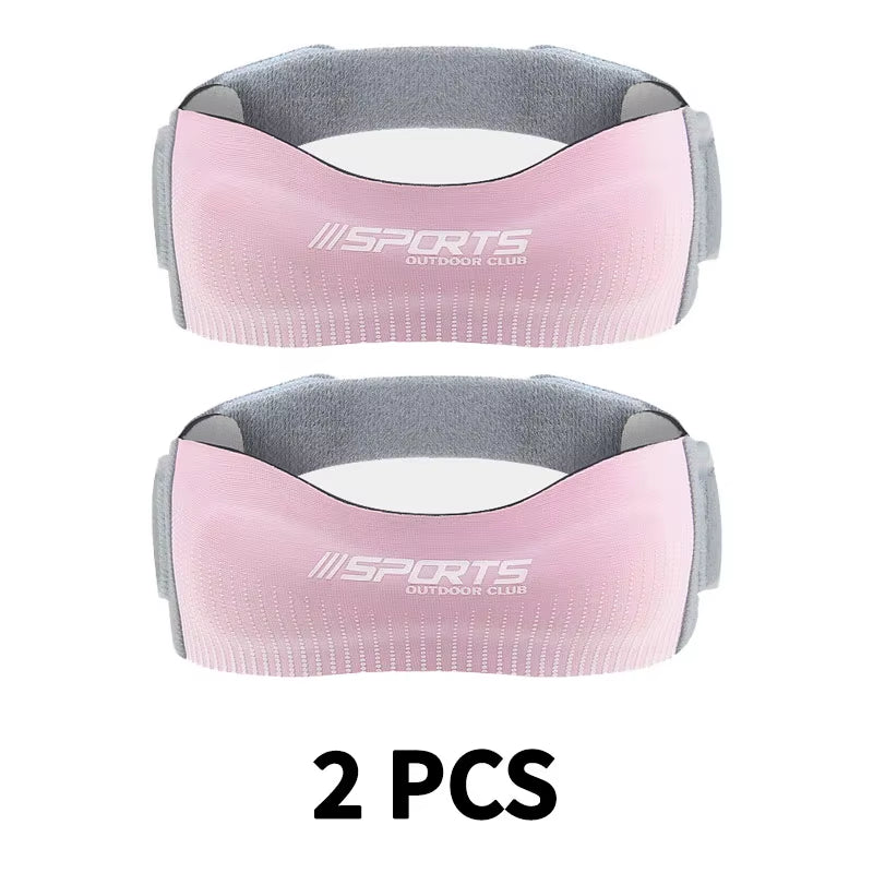 2 Pcs Knee Pad Adjustable Knee Strap Patellar Tendon Pressurized Protector Support Slider Pad Guard Badminton Running