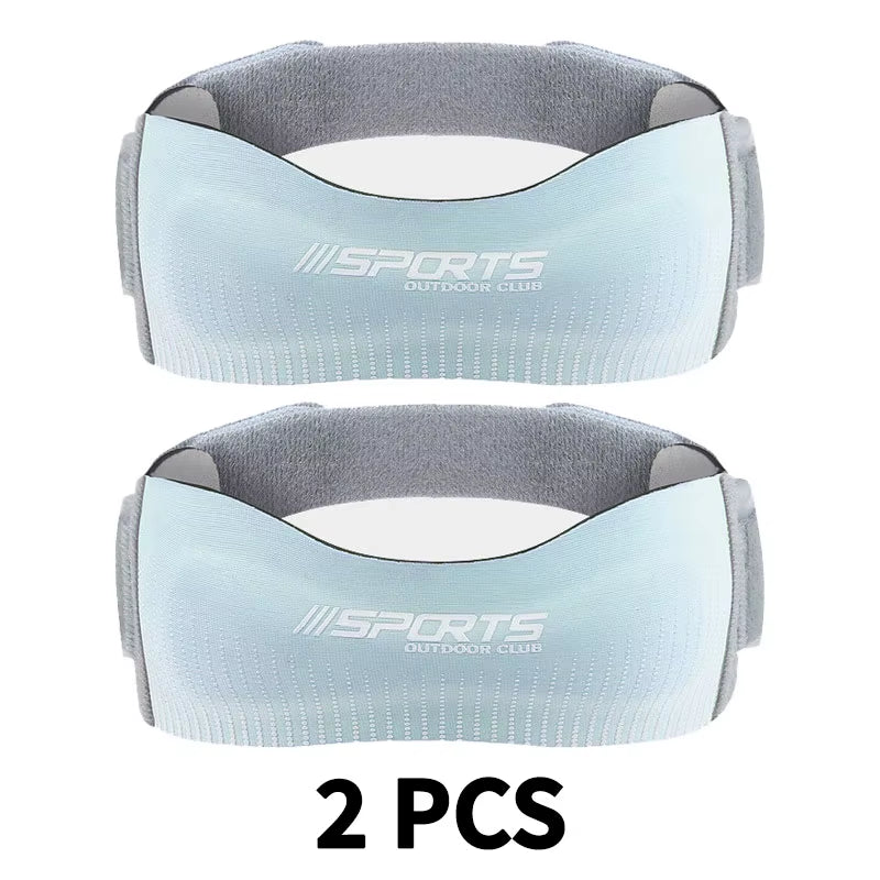 2 Pcs Knee Pad Adjustable Knee Strap Patellar Tendon Pressurized Protector Support Slider Pad Guard Badminton Running