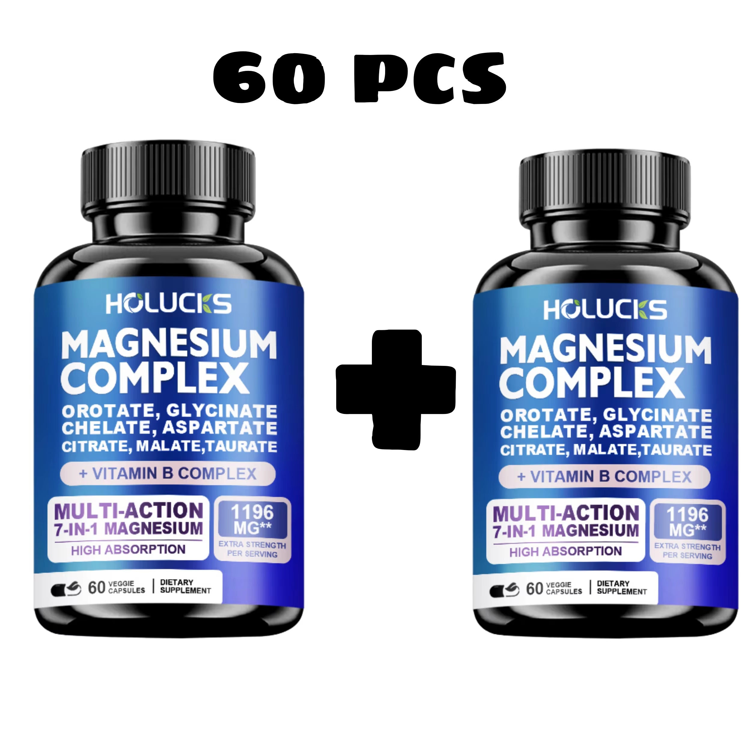 High Quality Magnesium Complex Supplement-Bone, Muscle & Heart Health , Sleep Support, Relaxation, Stress & Anxiety Relief