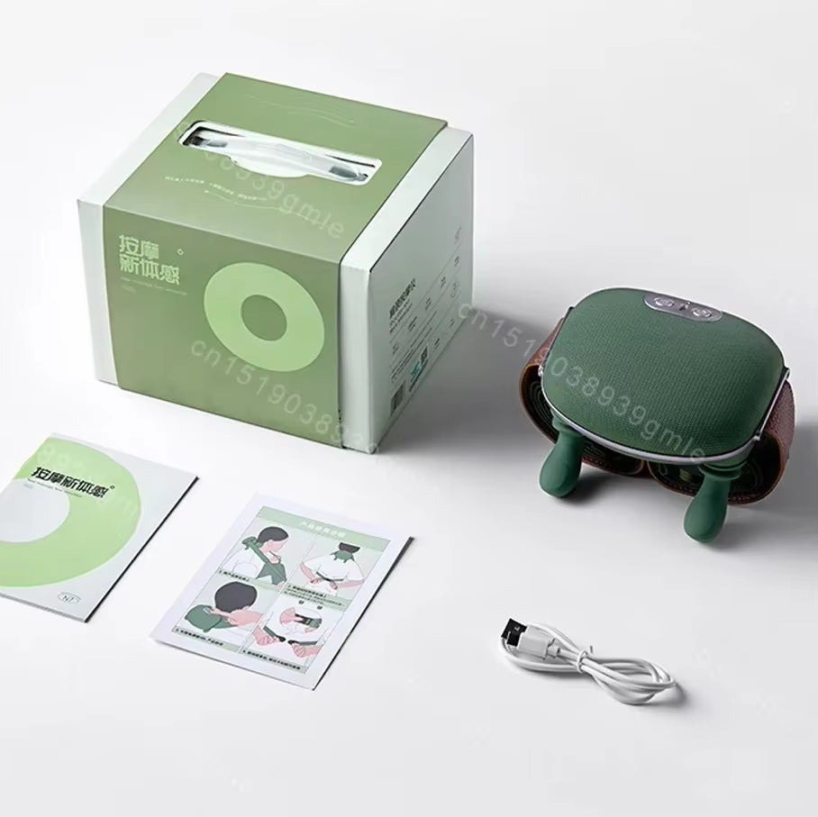 Finger Pressure Neck Massager Heated Back and Shoulder Massager Electric Kneading Neck Deep Massage Muscle Relax