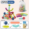 Magnetic Constructor Blocks Set Toys for Kids Magnet Stick Rod Building Blocks Montessori Educational Toys for Children Boy Girl