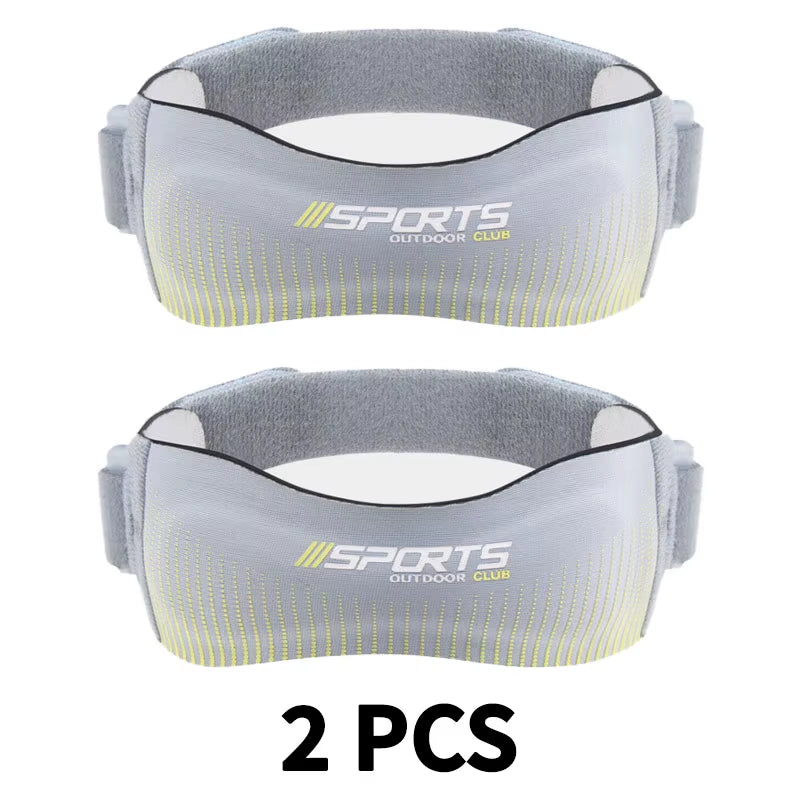 2 Pcs Knee Pad Adjustable Knee Strap Patellar Tendon Pressurized Protector Support Slider Pad Guard Badminton Running