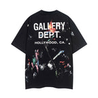 Hand-Painted Graffiti Cotton T-Shirts