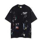 Hand-Painted Graffiti Cotton T-Shirts