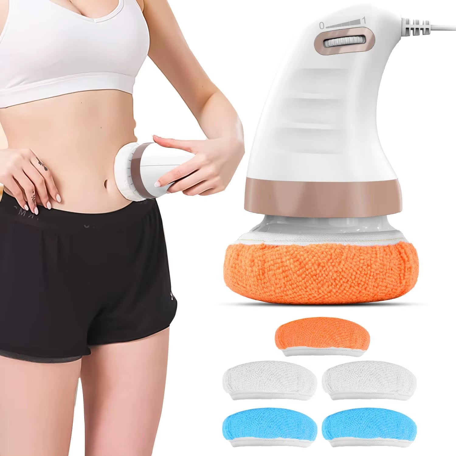 Cellulite Massager Body Sculpting Machine Electric Fat Burner Body Slimming Weight Loss Skin Lifting Beauty Care Device