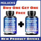 High Quality Magnesium Complex Supplement-Bone, Muscle & Heart Health , Sleep Support, Relaxation, Stress & Anxiety Relief